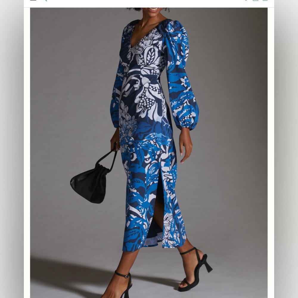 Roopa  pemmaraju  Anthropologie dress